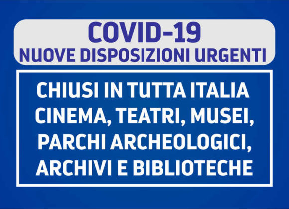 COVID-19 NUOVE DISPOSIZIONI URGENTI