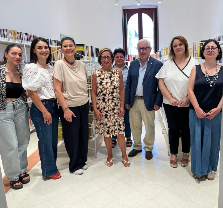 NUOVA VITA ALLA BIBLIOTECA COMUNALE DI TORRE SANTA SUSANNA!